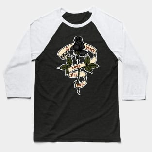 A black rose for you with ribbon Baseball T-Shirt